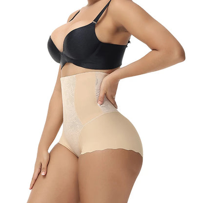 Body Shaper Women Slimming Sheath Flat Belly Shapewear High Waist Hip Lifter Panties Reducing Girdles Corrective Underwear Lace