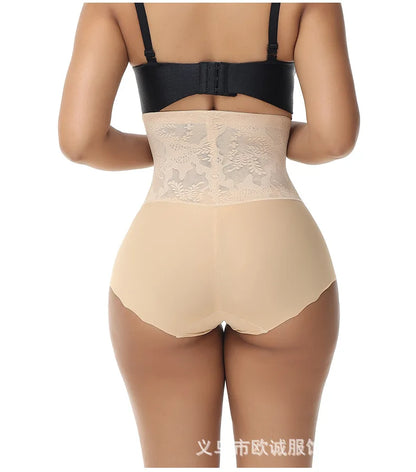 Body Shaper Women Slimming Sheath Flat Belly Shapewear High Waist Hip Lifter Panties Reducing Girdles Corrective Underwear Lace