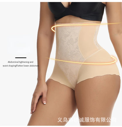 Body Shaper Women Slimming Sheath Flat Belly Shapewear High Waist Hip Lifter Panties Reducing Girdles Corrective Underwear Lace