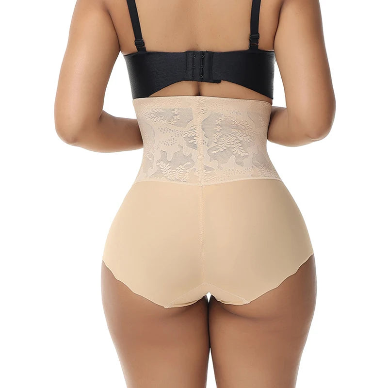 Body Shaper Women Slimming Sheath Flat Belly Shapewear High Waist Hip Lifter Panties Reducing Girdles Corrective Underwear Lace